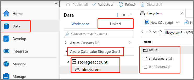 Preparazione della struttura di DotNet