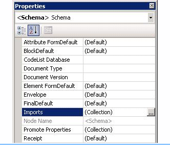 Importare definizioni dello schema