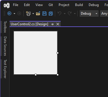 Il progettista di controlli utente in Visual Studio per Windows Forms