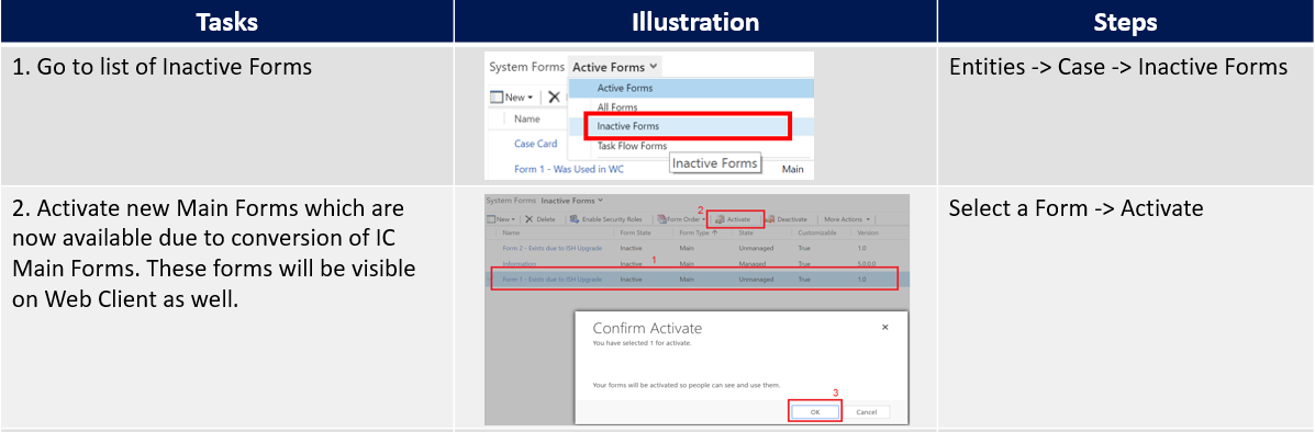 Configurazione post-aggiornamento per gli amministratori di sistema.