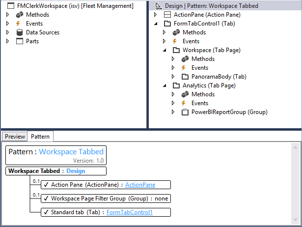 FMClerkWorkspace dopo le modifiche.