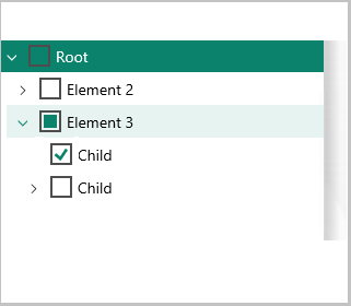 Screen shot of tree controls in current version.