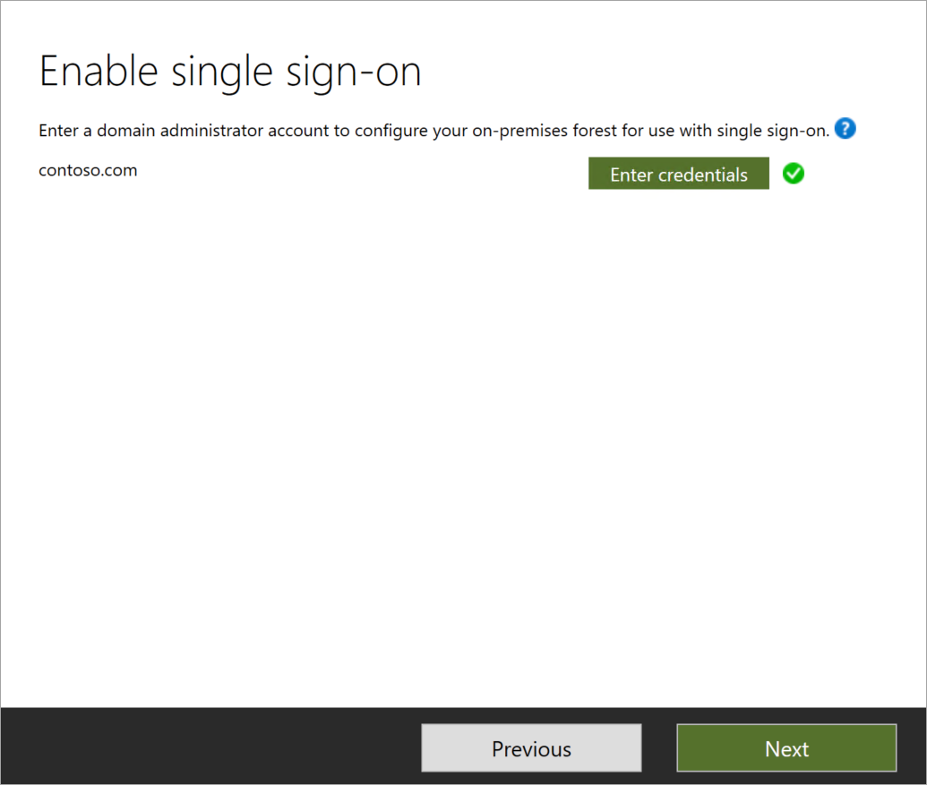 Abilitare l'accesso Single Sign-On