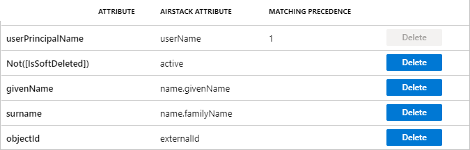 Attributi utente di Airstack