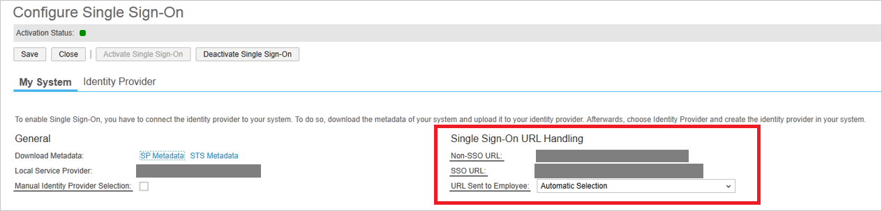 Configurare l'accesso Single Sign-On - 3