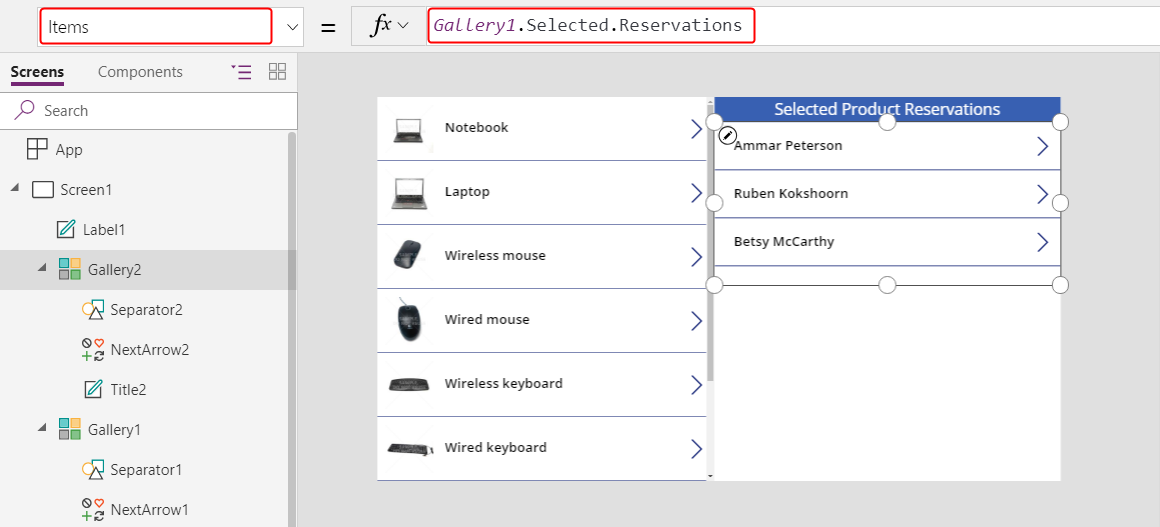 Configurare Items di Gallery2.