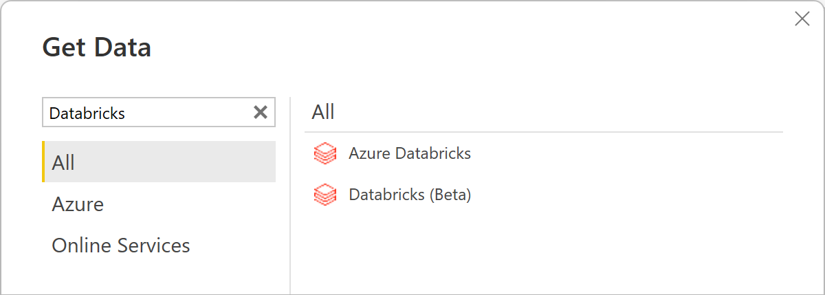 Ottenere dati da Databricks Cloud.