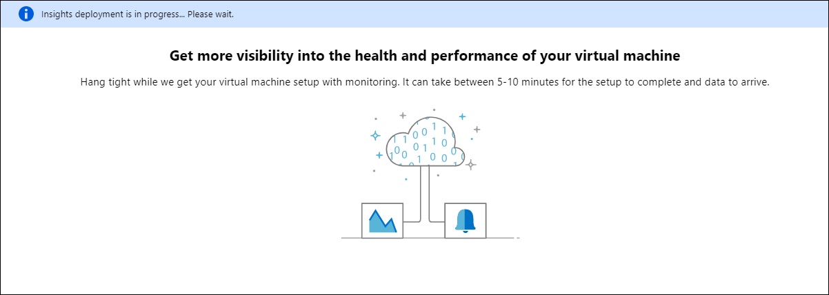 Abilitare Monitoraggio di Azure per le macchine virtuali - Monitoraggio dell'elaborazione della distribuzione