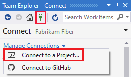 connect to projects