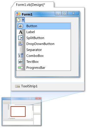 Controllo ToolStrip