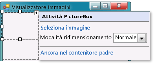 Attività di PictureBox