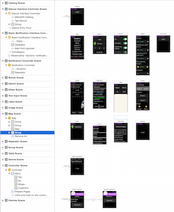 Layout watchOS di esempio