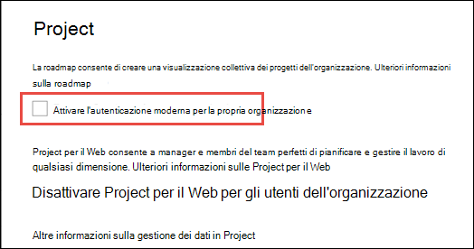 Impostazione della roadmap.