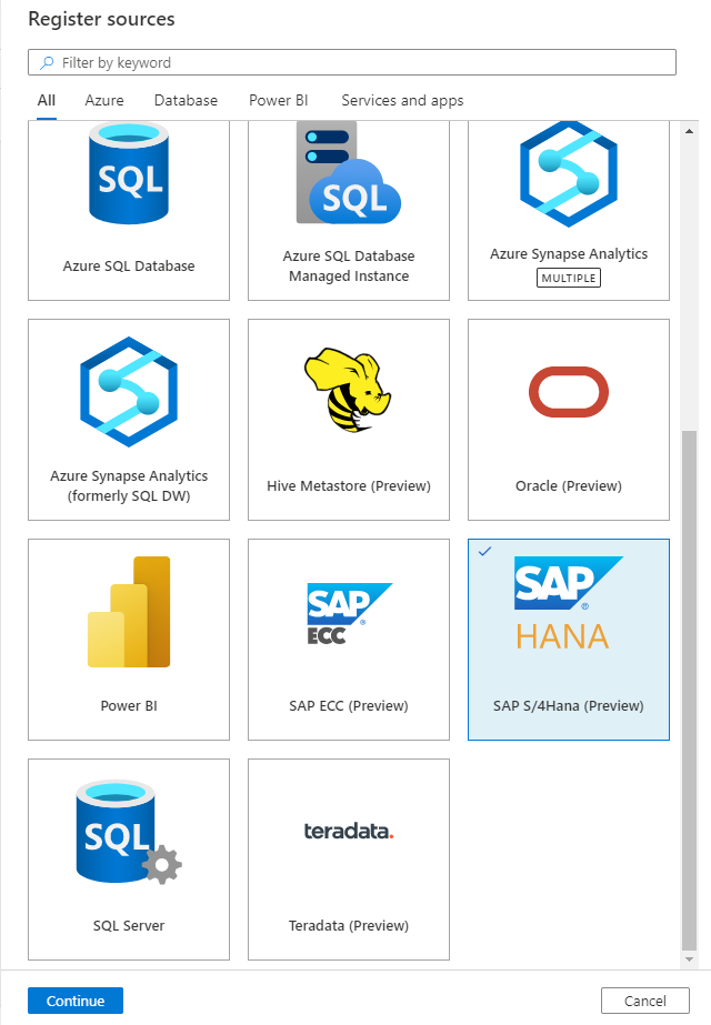 registrare le opzioni SAPS/4Hana