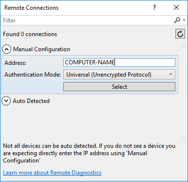 ScegliereRemoteComputer