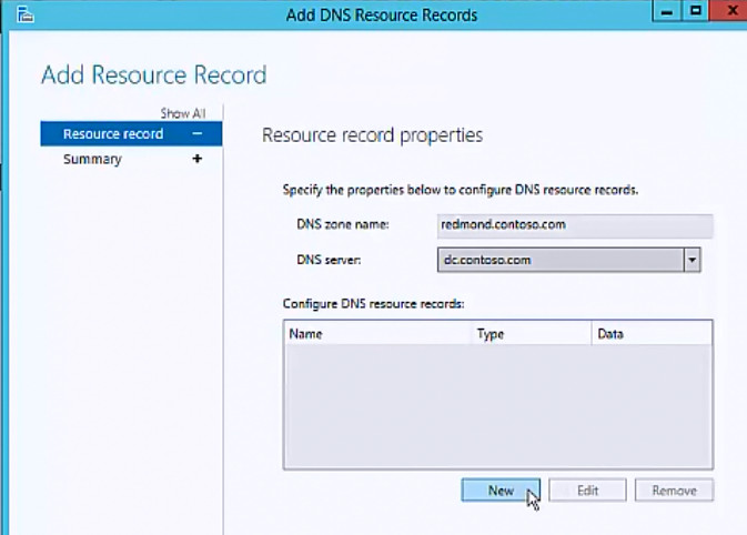 Configurare i record DNS