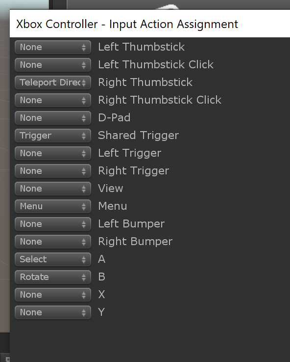 Assegnazione di azioni di input