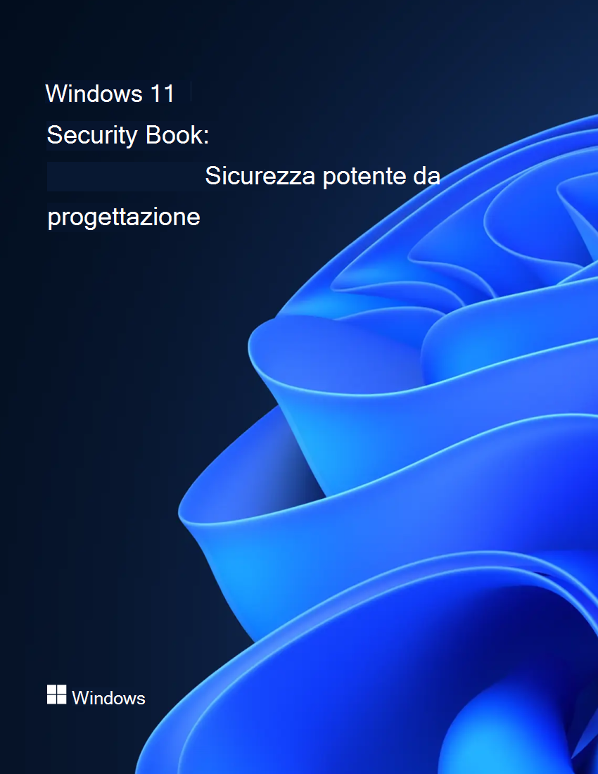 Copertina del libro di sicurezza Windows 11.