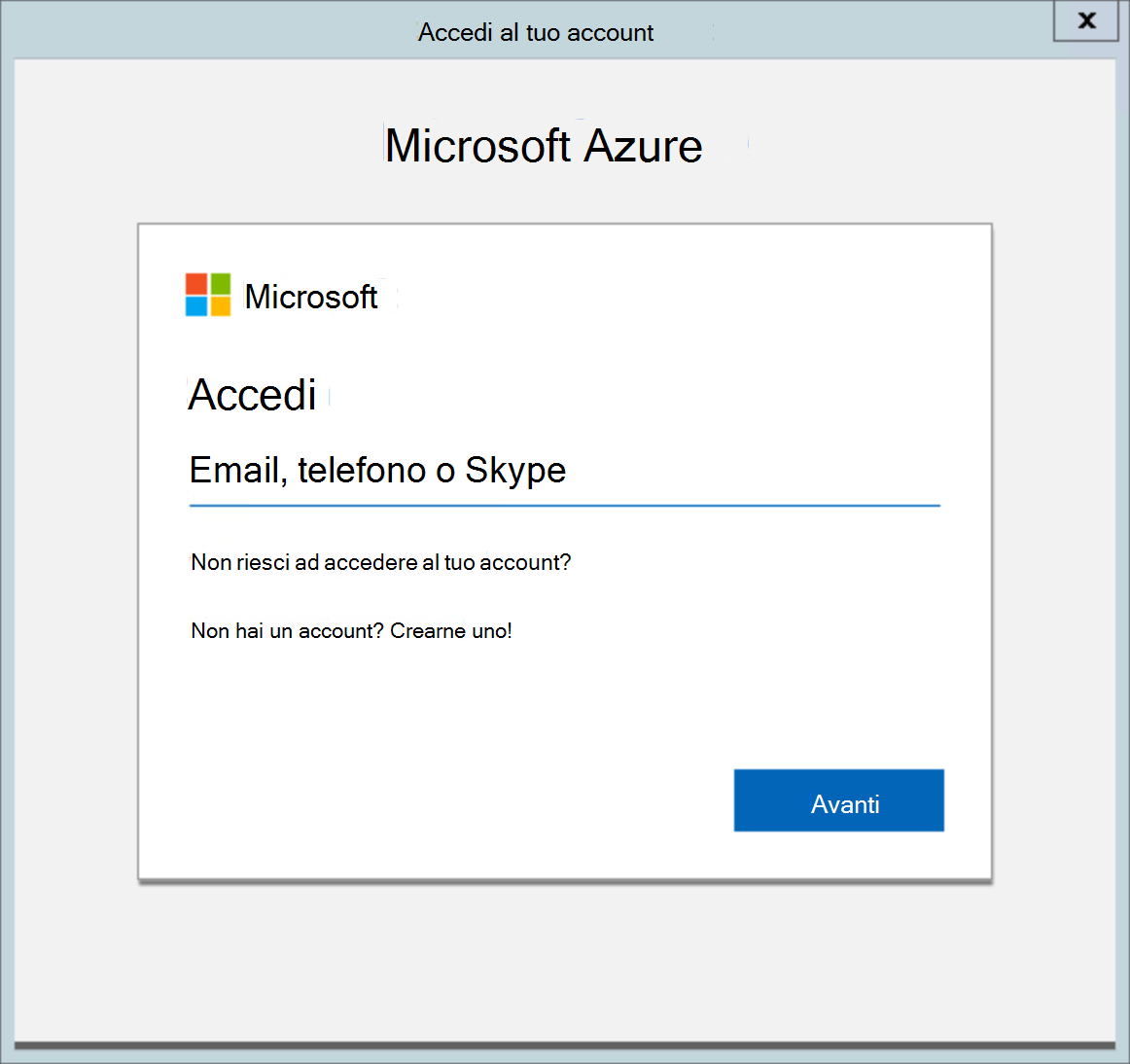 applicazione Azure connettore proxy: accesso