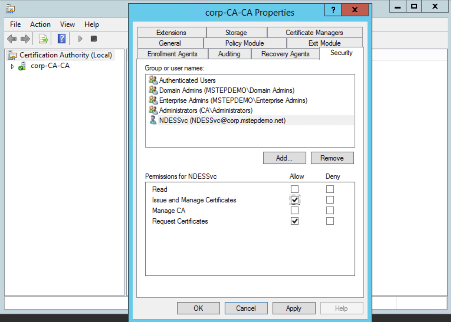 Configurare Intune revoca del certificato 02.