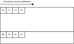 figura 10. Layout di memoria nv12