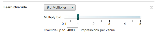 Diagram that illustrates bid multiplier fields.