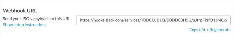 Slack Web フック