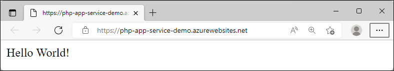 Azure でサンプル アプリを実行して 