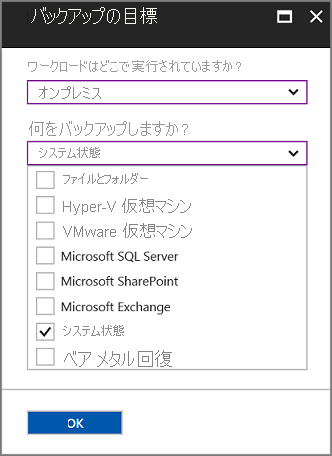 Screenshot shows how to configure files and folders.