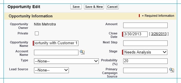 Salesforce BTS_SF_Create_Oppで営業案件を作成する