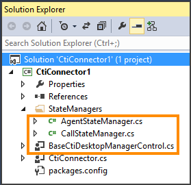 CTI デスクトップ マネージャーの管理。