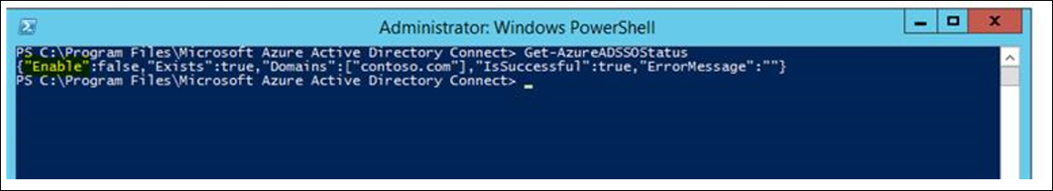 PowerShell の出力例