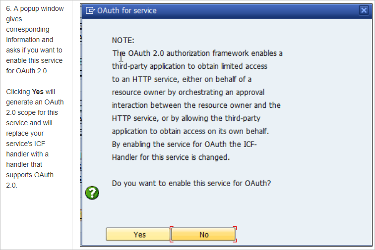 OAuth の構成