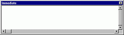 イミディエイト ウィンドウ