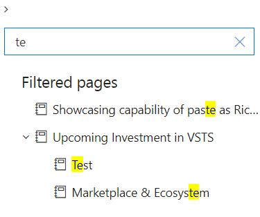 Filter text highlighting in Wiki