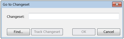 Go to Changeset dialog box