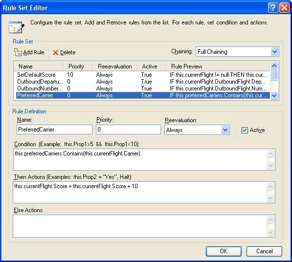 External RuleSet Toolkit のサンプル出力