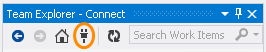 Team Explorer Connect page