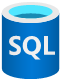 Azure SQL Database ロゴのスクリーンショット。