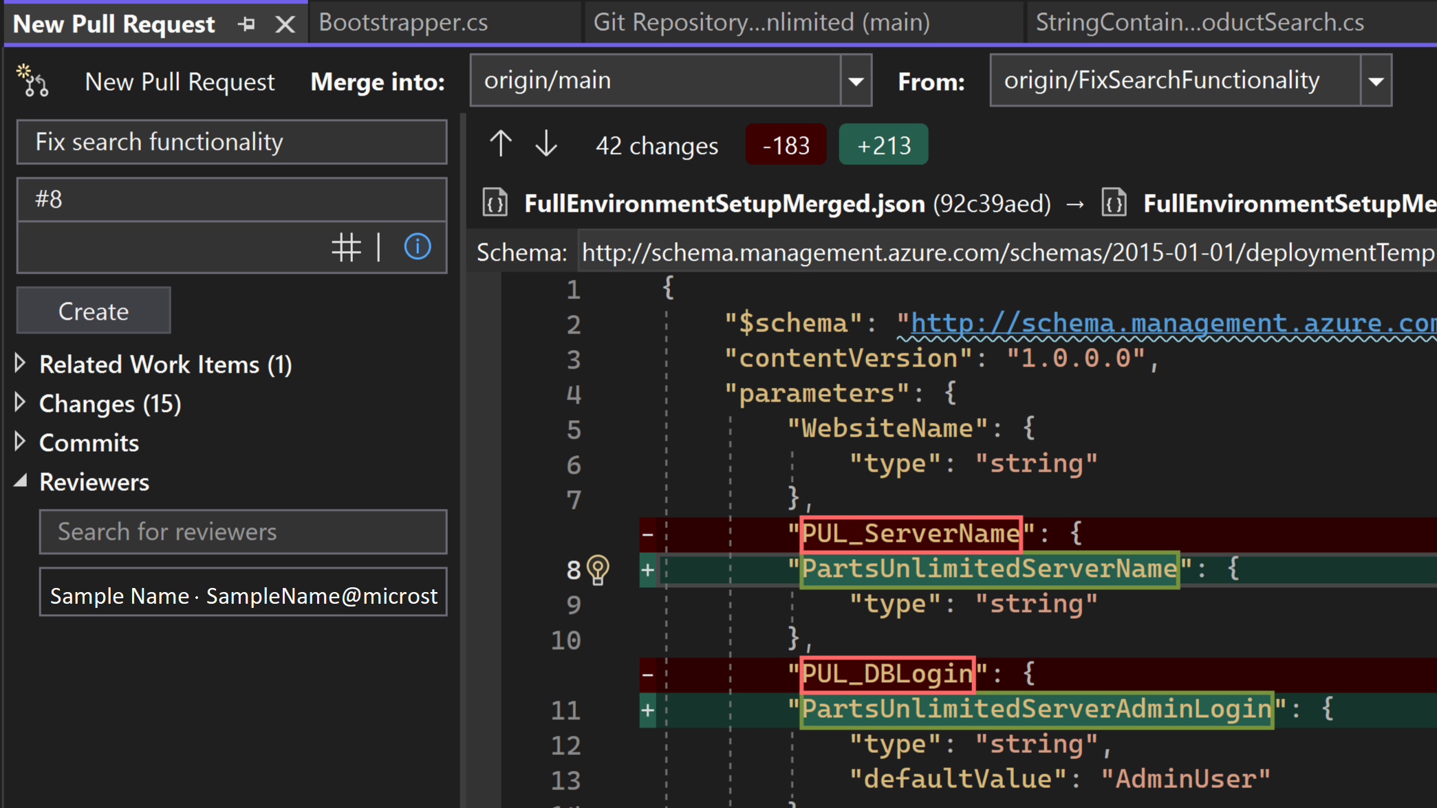 pull request にレビュー担当者を追加する