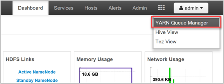 Apache Ambari YARN Queue Manager.