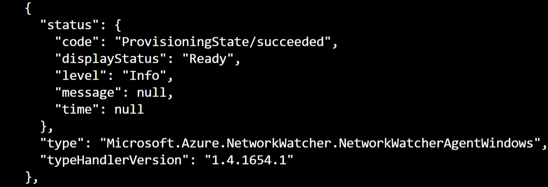 Azure CLI 스크린샷