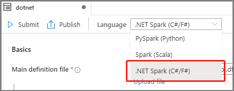 dotnet 선택