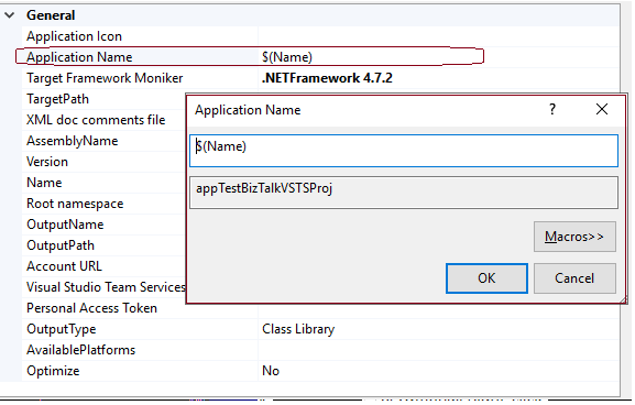 BizTalk Server 애플리케이션 이름 추가