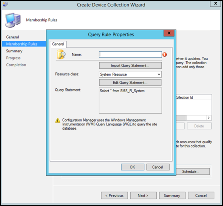 Microsoft Configuration Manager 마법사5의 스크린샷