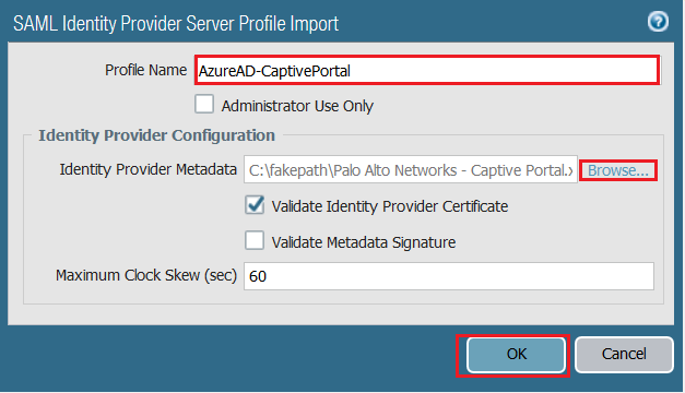 Palo Alto Networks Single Sign-on 구성