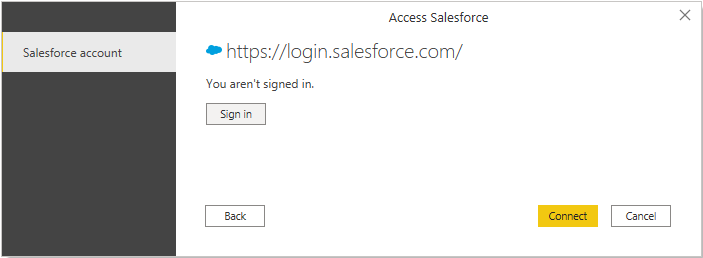 Salesforce 계정에 로그인합니다.