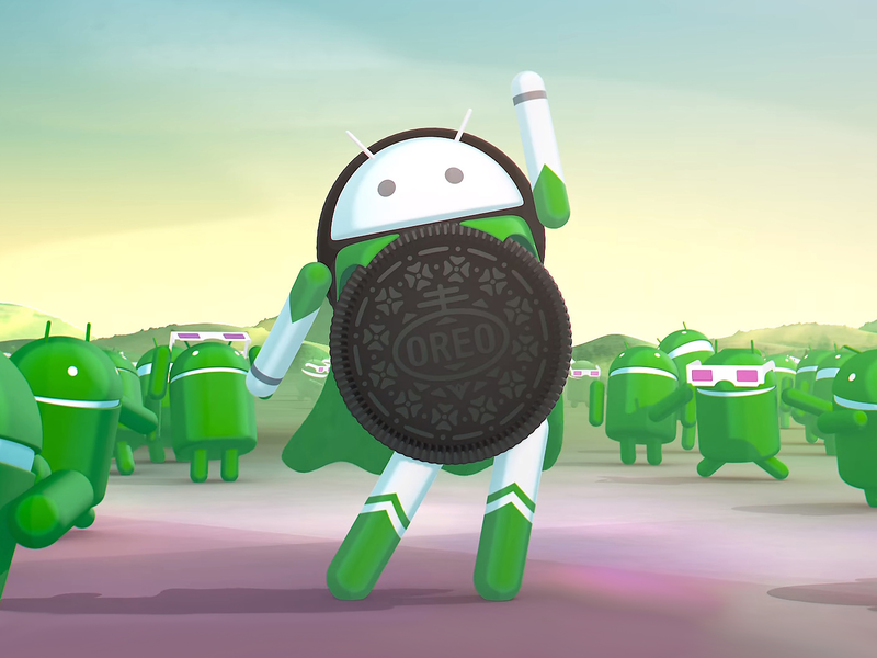 Android Oreo 히어로 이미지