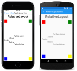 RelativeLayout 예제