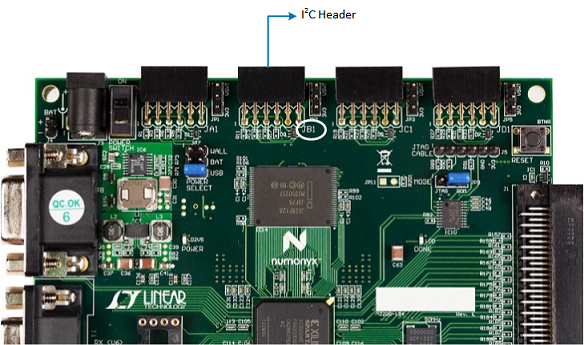 MITT I2C 헤더의 사진입니다.